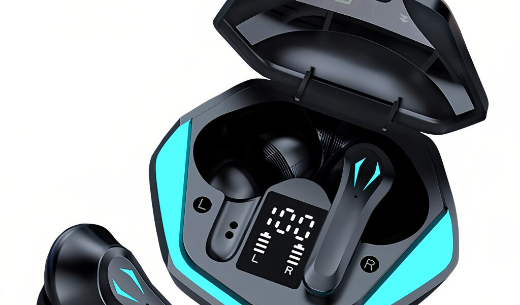 Fone de Ouvido Sem Fio Bluetooth Gamer RS-29 Com Led Jogo e Música H'maston Original