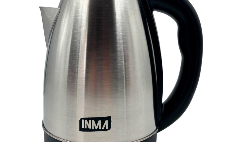 Chaleira Elétrica Inox Portátil 1,8l Jarra Térmica Esquenta Chá Ferve Água Rápido Inma 110v ou 220v