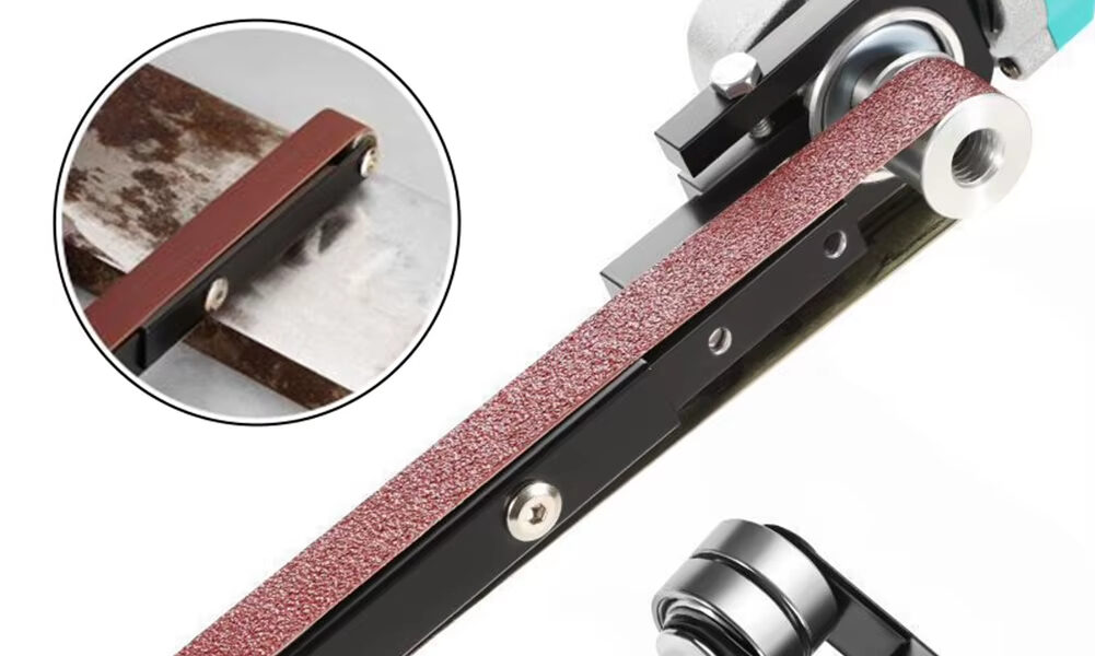 Adaptador De Lixadeira Para Rebarbadora Com Rolamentos Duplos E Correia 520x20mm