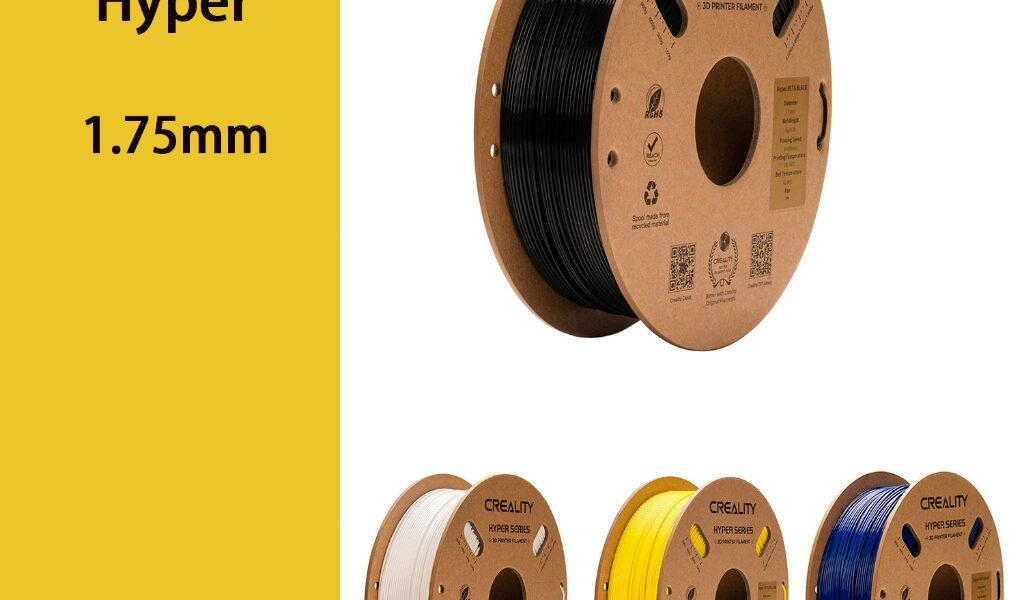 Creality Hyper PETG Filamento Impressora 3D/ 1.75mm / 1KG Alta velocidade Alta qualidade