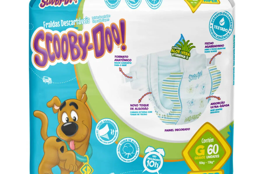 Fralda Scooby Doo Hiper - CCM