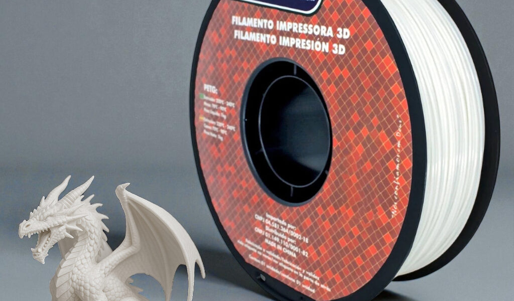 Filamento 3D PETG 1kg 1,75mm impressão Masterprint Premium varias cores 3d