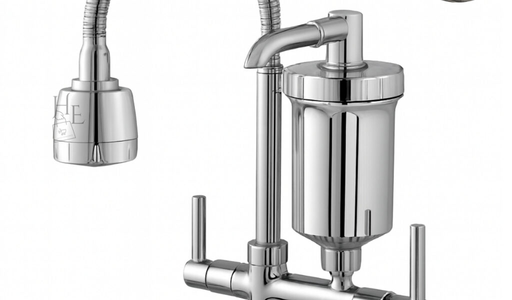 Torneira Gourmet Filtro De Bancada Cozinha Flexível Jato Duplo Cromada 1/4 de volta Luxo
