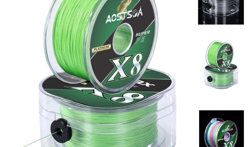 Linha De Pesca Multifilamento 300m/500m 8 Fios 100%PE Supertração X8