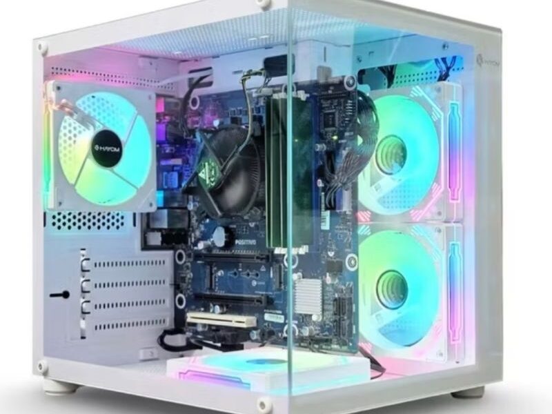 PC Gamer Intel i5 de 4a | RX 580 Opcional | Gabinete Aquário | Até 16Gb de RAM e 1Tb SSD