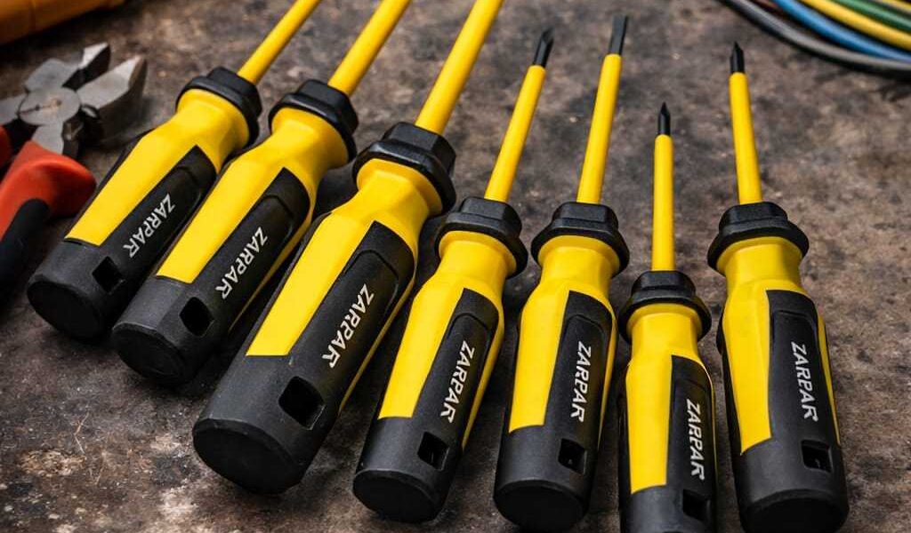 kit chaves fenda filipis isoladas 6 peças fenda philips magnetica eletricista mecânica