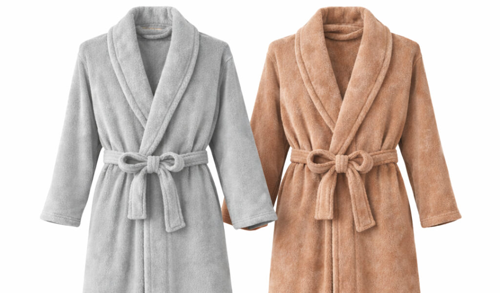 Kit 2 Roupões Plush M ou G Unissex Adulto Inverno Quentinho Promoção 100% Poliester