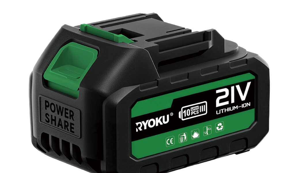 Bateria Íon de Lítio RYOKU 21V para Ferramentas Elétricas