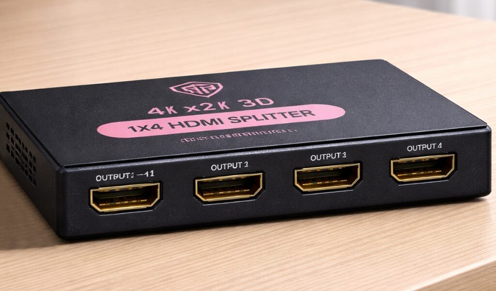 Divisor HDMI Splitter 1 Entrada 2/4 Saídas FullHD 1080p Espelhamento Vídeo - ESCOLHA POR MODELO