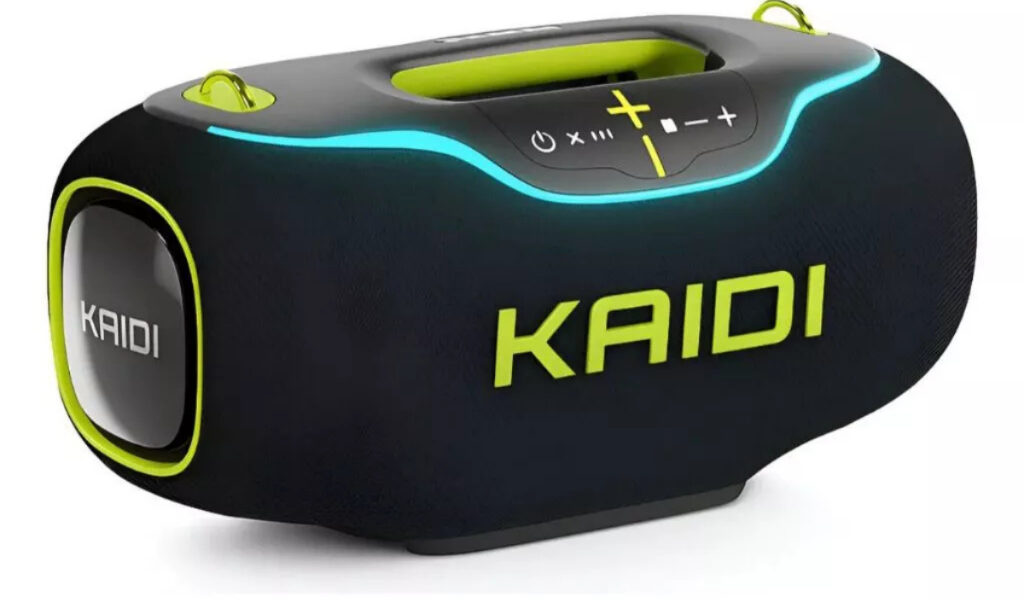 caixa de som kaidi kd-888 350w rms ip x6 a prova de agua merlhor caixa do momento