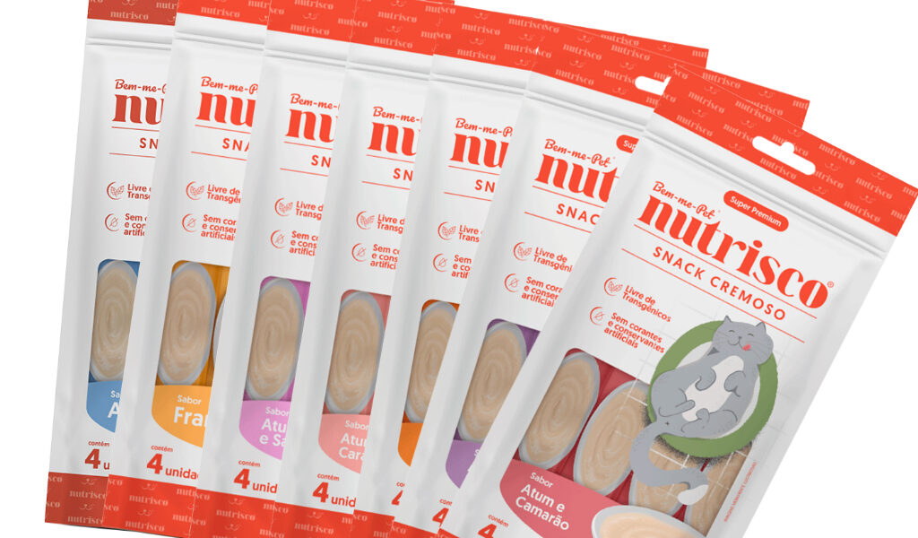 Snack Cremoso para Gatos Nutrisco Sabores Variados 56 g Pestisco
