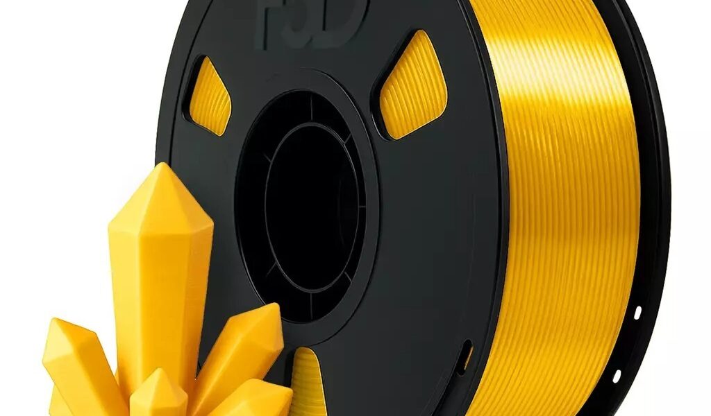 Filamento PLA Premium Dourado 1kg 1,75mm - Impressora 3D