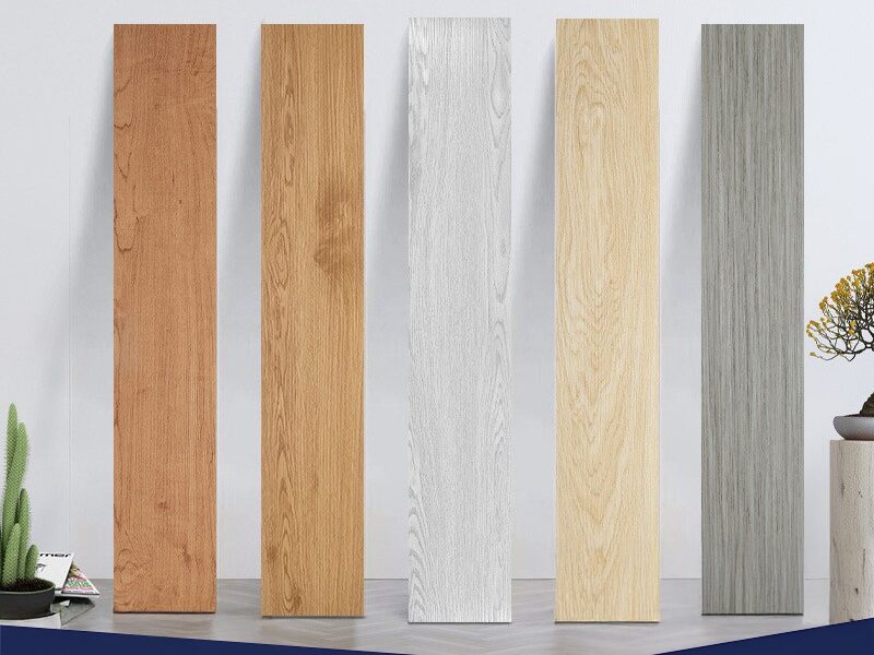 36/24/12PCS Piso Painel Revestimento Vinílico Adesivo Lavável Madeira 91,4x15,2cm Cobrindo 5㎡