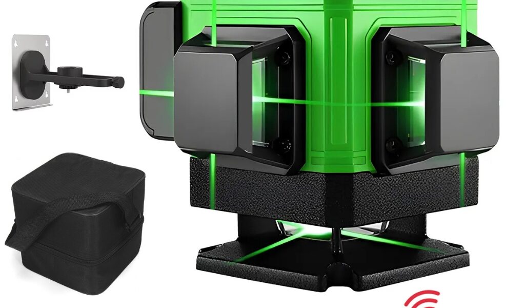 Ferramenta De Autonivelamento De Nível A Laser De 8/12/16 Linhas Para Construção Nivelador De Linha Cruzada Verde