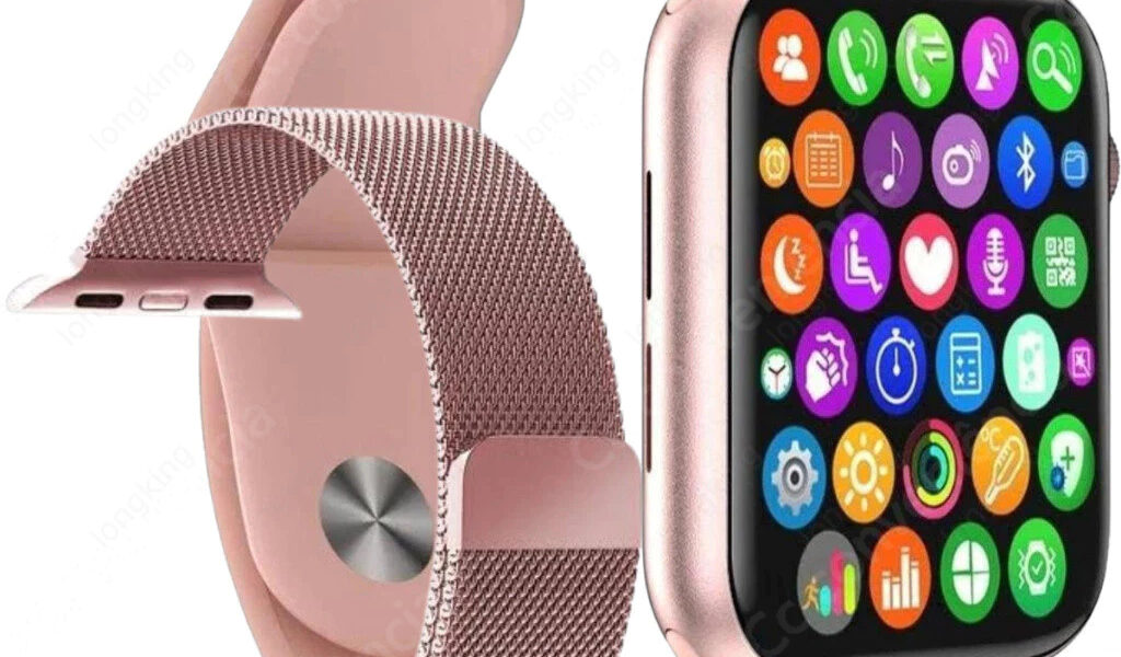 Lançamento De Smartwatch Relógio Inteligente Com Tela Infinita E Duas Alças , Estilo Tecnologia Para Homens Mulheres
