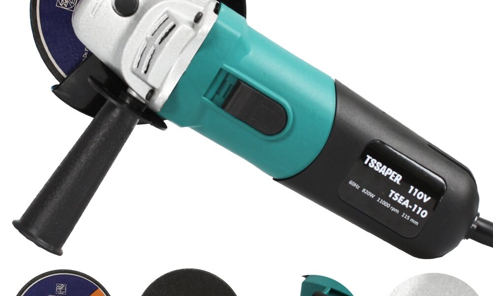 Esmerilhadeira Lixadeira Angular 820w 115mm 4.1/2 11000rpm Tssaper modelo TSEA