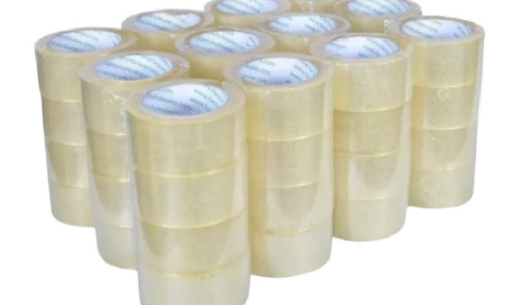 Fita Adesiva Transparente 45x50 Kit 10 Rolos Super Cola Embalagem Forte