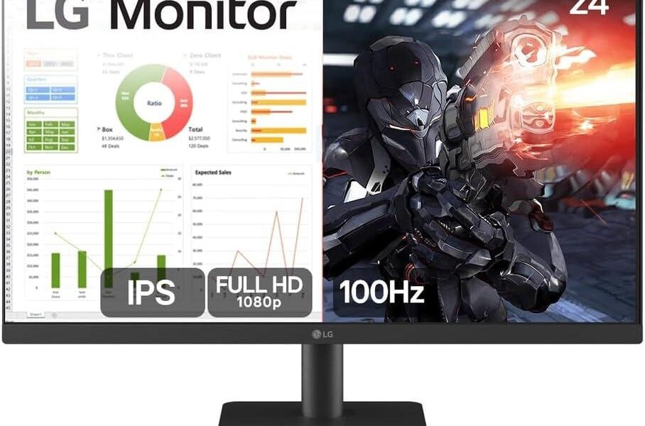 MONITOR 24 GAMER LG 100HZ 5MS FULL HD - 24MS500-B