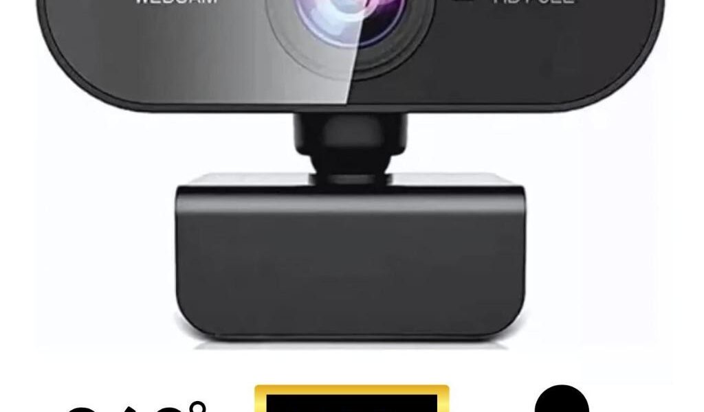 Webcam Full Hd 1080p Microfone Pc Notebook Home Office Nova Pronta Entrega