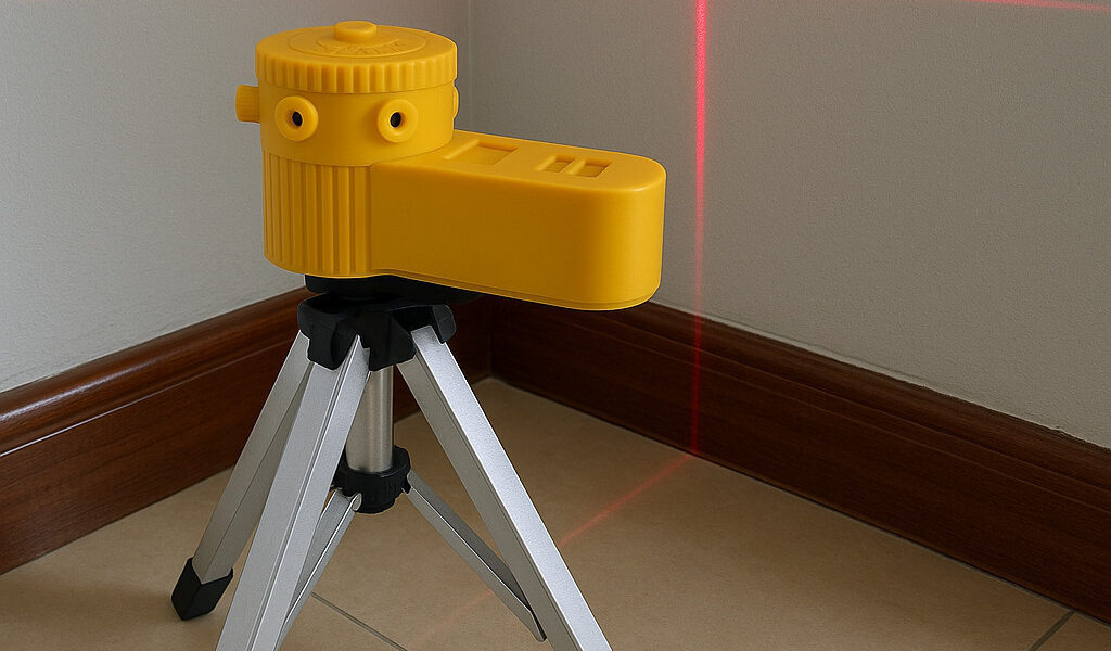 Nível Laser Profissional 360º Giratorio Com Tripé Nivelador Multifuncional Piso Teto 5 Modos-envio imediato