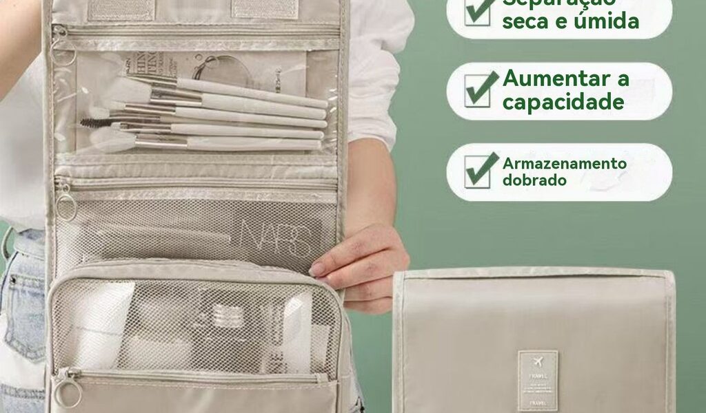 Bolsa com Alça Feminina Para Maquiagem/Cosméticos/Kit De Artista YB-922 yobel