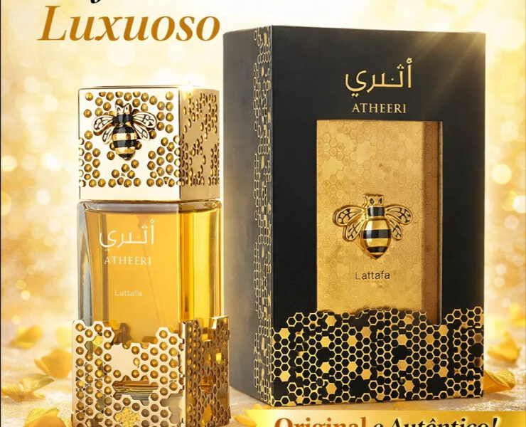 Perfume árabe da abelha Lattafa Atheeri Eau De Parfum Feminino Perfume100 Ml Original 100%