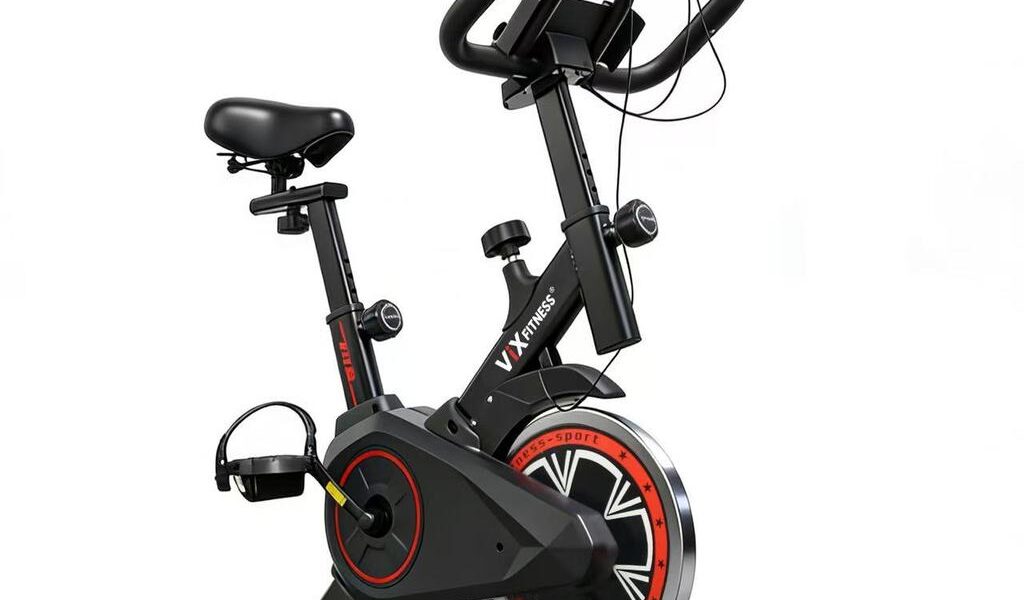 Bicicleta Ergométrica Spinning Vix Fitness 6kg Mecanica Cardio Com Roda De Inércia Digital Academia Residencial 2026