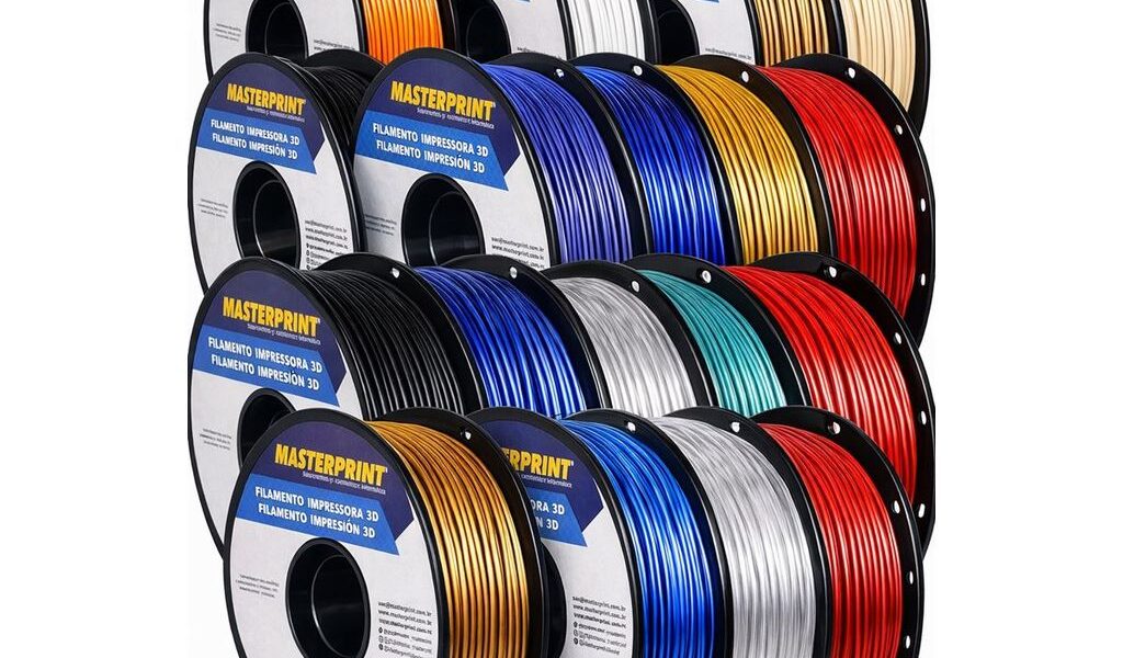 Filamento 3D Masterprint PETG Cores 1kg 1,75mm